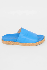 Kork Pantolette Lapis