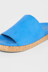 Kork Pantolette Lapis