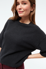 Kurzarm Pullover GBSelma Dark Grey