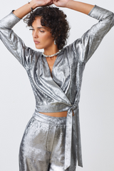 Top Leyla Argent