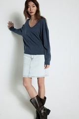 Longsleeve Sonoma Navy Blue Vintage
