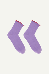 Socken Mit Volant Gots Verbena