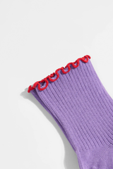Socken Mit Volant Gots Verbena