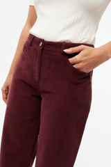 Hose GBCoralie Wine Red