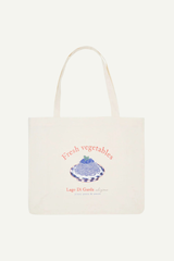 Statementtasche Gots Print Vegetables