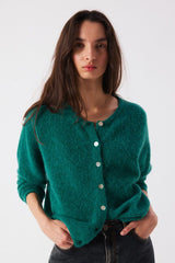 Strickjacke Gilet Vitow Canard Chine