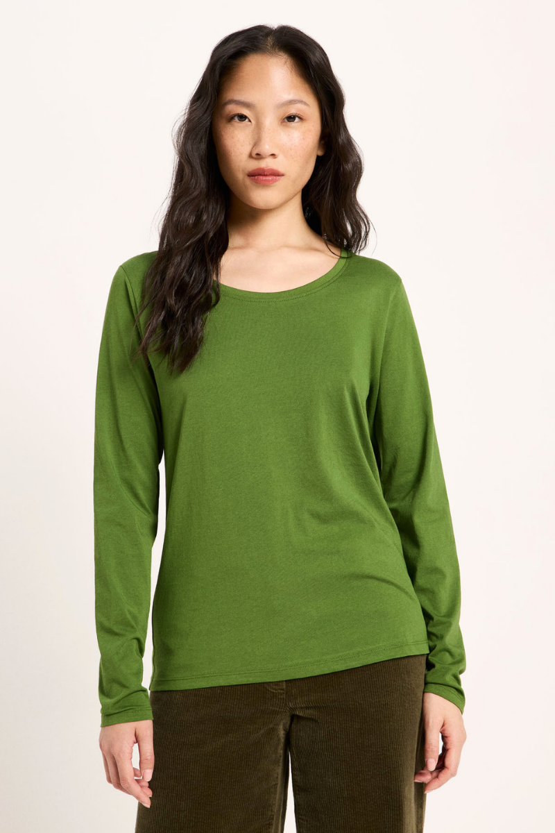 Langarmshirt Garden Green