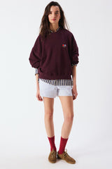 Sweatshirt Atubay Lie De Vin