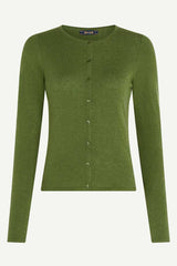 Strickjacke Roundneck Cocoon Posey Green