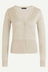 Strickjacke V Cocoon Cream