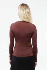 Longsleeve GBRonja Burned Brown