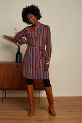 Kleid Carina Tunic Marion Stripe Imperial Purple