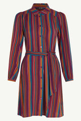 Kleid Carina Tunic Marion Stripe Imperial Purple