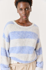 Pullover Niby Rayures Givre