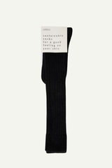 Kniestrümpfe Ribbed Black