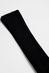 Kniestrümpfe Ribbed Black