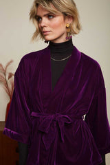 Jacke Kimono Gamine Royale Purple