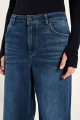 Jeans Wide Salt Night Blue Denim