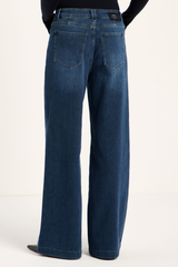 Jeans Wide Salt Night Blue Denim