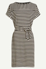 Tunika-Kleid Vera Chopito Stripe Black