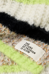 Schal Grobstrick Multicolour Stripe