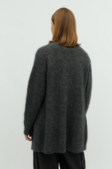 Strickjacke Kessie-M Sunday Charcoal Melange