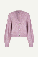 Strickjacke Molenda-M Wells Light Lavender Melange