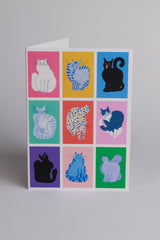 Karte "Nine Lives Cats"