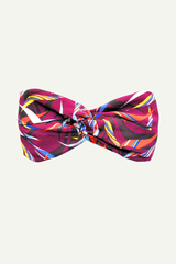 Stirnband Valeria - Burgundy Yellow