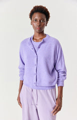 Strickjacke Ouity Viola Chine