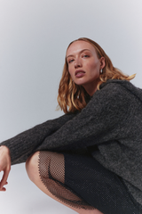 Pullover Angela Dark Grey Melange