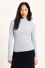 Rollkragenpullover Skyway Melange