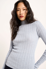Rollkragenpullover Skyway Melange