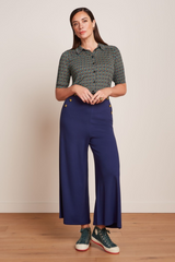 Hose Culotte Pia Milano Uni Beacon Blue