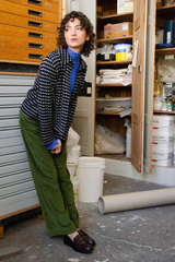 Hose Casual Cut Green