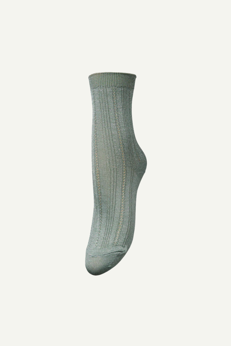 Socken Glitter Drake Mistletoe Green