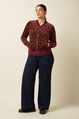 Jacke Bessie Winkle Porto Red