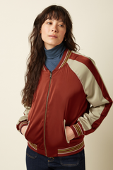 Umkehrbare Bomberjacke Pavonini Rio Red