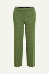 Hose Federica Ivy Check Guacemole
