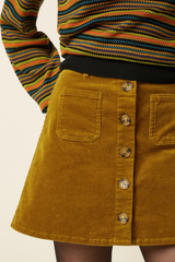 Rock Garbo Corduroy Golden Brown