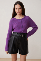 Strickjacke Gemini Violet