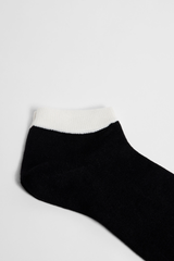 Sneaker Socken GOTS Black