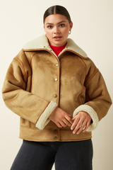 Jacke Monia Lammy Natural