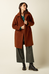Mantel Nia Nerlino Patina Brown