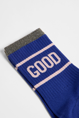 Statement Socken GOTS Violet