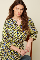 Kleid Cybill Dottie Cream