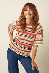 Top Maree Basile Multi Color