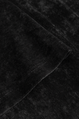 Top Velvet Martini Black