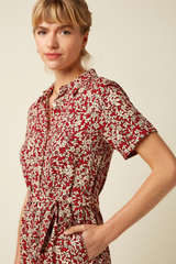 Kleid Olive Paradis Chili Red