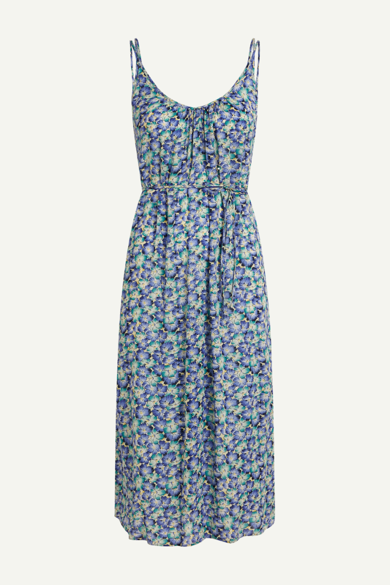 Kleid Lara Midi Azores Beacon Blue